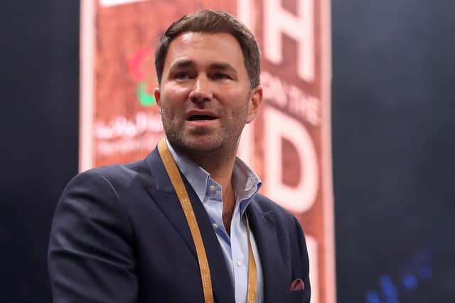 PLENTY TO PONDER: Promoter Eddie Hearn. Picture: Nick Potts/PA Wire.