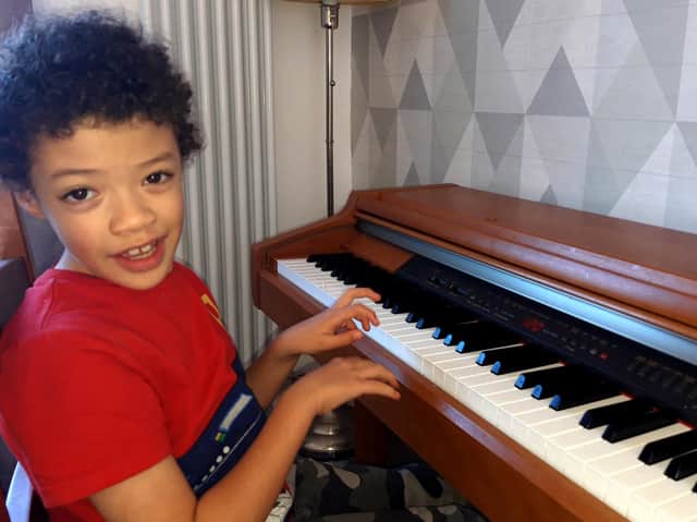 Lennie Street, who lives in Morley, wants to learn 100 songs on the piano during lockdown
