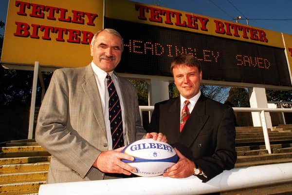 Paul Caddick and Gary Hetherington. Picture: Mark Bickerdike.