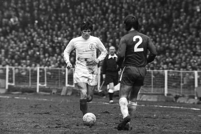 LEGEND: Eddie Gray netted on his debut for Leeds United (Pic: Getty)