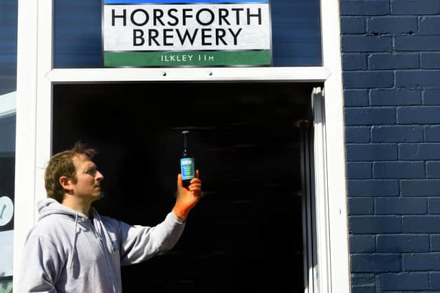 Mark Costello outside the taproom