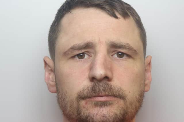 Garath Tansey was jailed for two years for a burglary at St Hospital in Leeds shortly before lockdown.