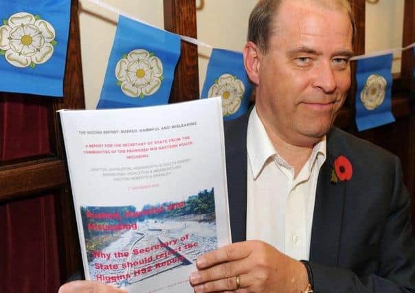 Jonathan Pile is a prominent campaigner against HS2 and believes public scepticism of it may broaden.
