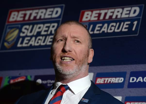 IN THE SPOTLIGHT: RFL chief executive Ralph Rimmer.
 Picture: Bruce Rollinson.