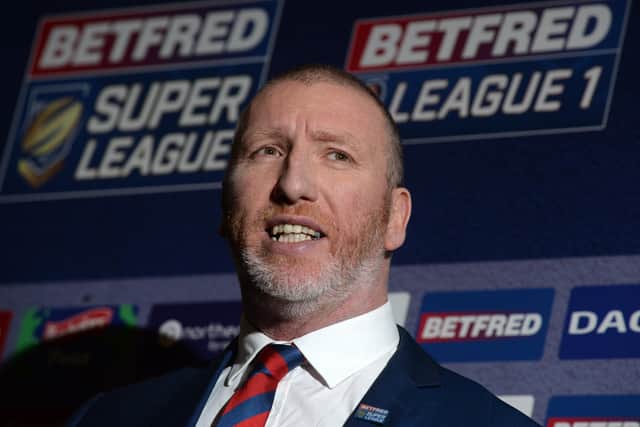 IN THE SPOTLIGHT: RFL chief executive Ralph Rimmer.
Picture: Bruce Rollinson.