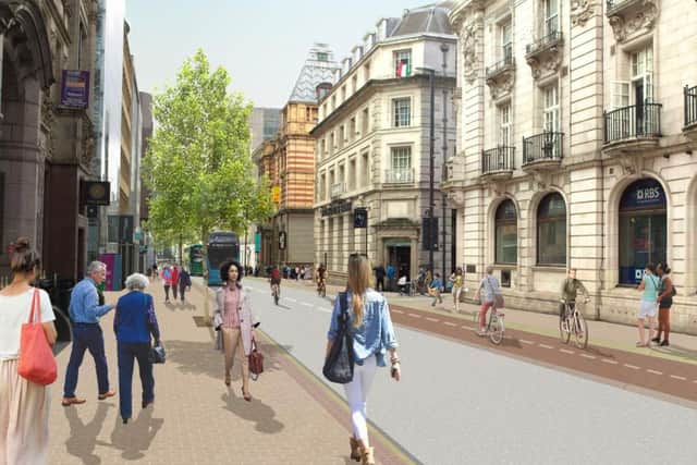 Work to convert the city centre's Park Row into a one-way street for most of its length is to get underway.