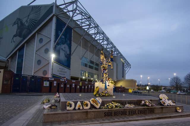 DORMANT: Elland Road has not hosted a game since March 7 and it is not yet known when the next action for Leeds United will be.
