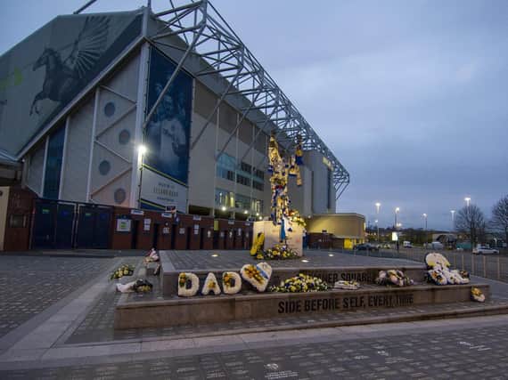 DORMANT: Elland Road has not hosted a game since March 7 and it is not yet known when the next action for Leeds United will be.