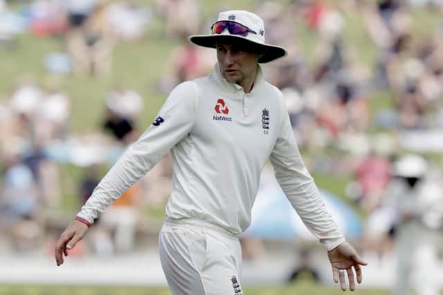 HOPEFUL: England Test captain, Joe Root Picture: AP/Mark Baker.