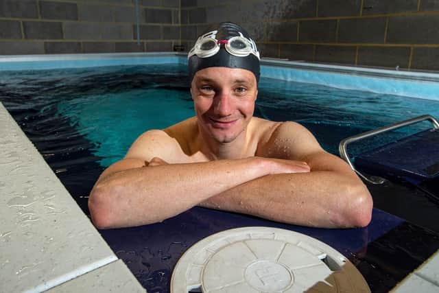 Pictured, Olympic champion Alistair Brownlee. The triathlete has praised Leeds City Council's new pilot scheme to enhance cycling safety on the A65 Kirkstall Road with wider pavements and cycle lanes. Photo credit: Bruce Rollinson / JPIMedia RESELL