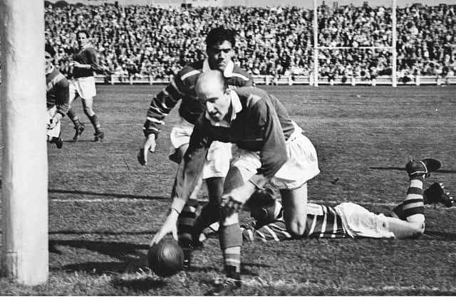 Lewis Jones set a new Leeds points record in 1956-57, but could not add to that at Wembley. Picture by YPN.