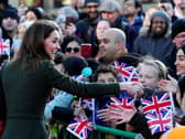 The Duchess of Cambridge in Yorkshire. Picture: Simon Hulme.