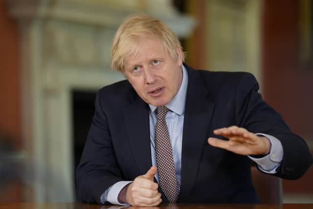 Prime Minister Boris Johnson. Picture by Andrew Parsons / No 10 Downing Street