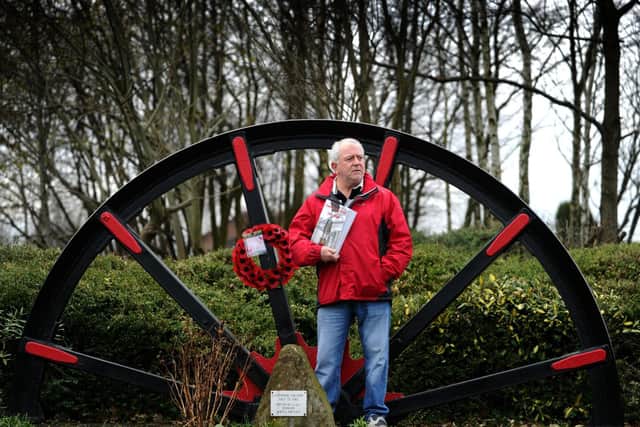 Eddie, like Tony, is among a group of former miners who have been involved in pit memorials and give talks to community groups and schools to support mining heritage.