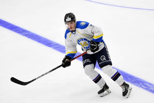 Nottingham Panthers' Jordan Kelsall
impressed during his short, two-way deal at Leeds Chiefs last season. Picture: Jonathan Gawthorpe.