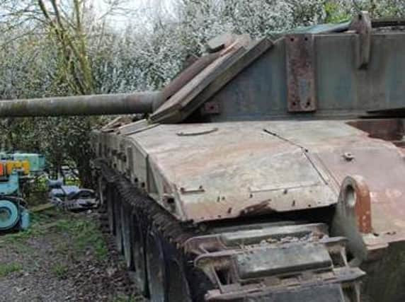 The prototype Challenger 1 tank
