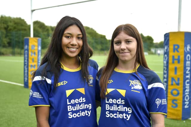 TEAM-MATES: Danielle Anderson and Sophie Robinson