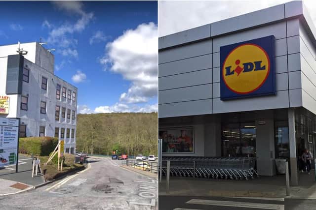 Lidl have identified a site in Low Lane, Horsforth (right).