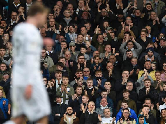 SITTING TIGHT - Leeds United fans are willing to wait and see what happens with regards to this season and next season before asking for refunds on season ticket cash. Pic: Getty.