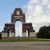 The Thiepval memorial in France features the names of first world war soldiers with no known grave, including Leeds' Great Britain Test star Billy Jarman. Picture: Submitted.