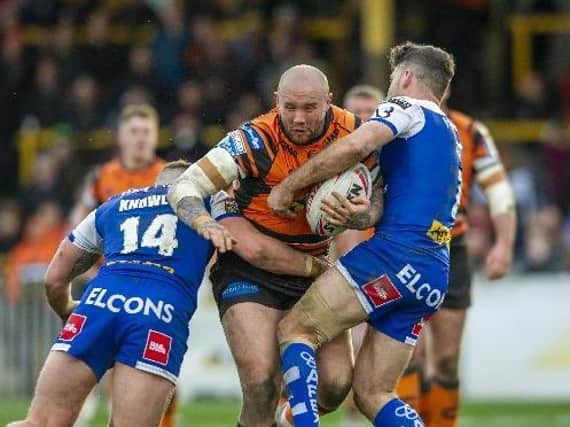 There has been no Betfred Super League action since Castleford Tigers' win over St Helens on March 15. Picture by Tony Johnson.