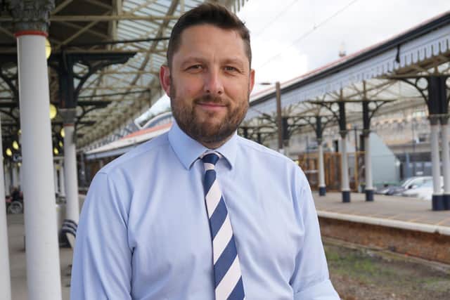 Matt Rice, Route Director for Network Rails North and East Route. Photo: Network Rail