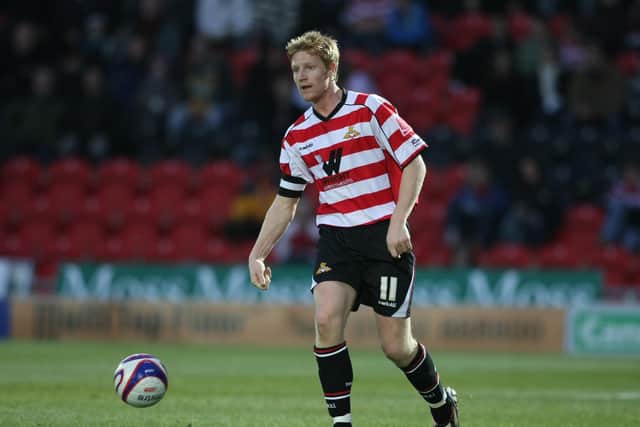 PLAYING DAYS: Adam Lockwood in action for Doncaster Rovers, where he made over 150 appearances. Picture: Pete Norton/Getty Images.