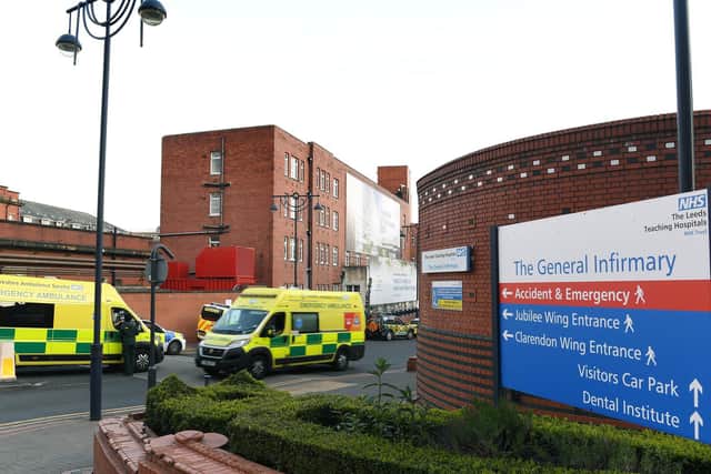 Just one new death has been recorded at hospitals in Leeds