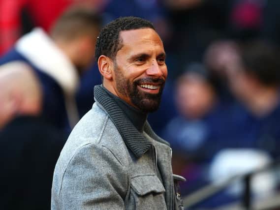 PLAYER ENGAGEMENT - Rio Ferdinand will reportedly help with the efforts to convince Premier League players over safety of a return to action. Pic: Getty