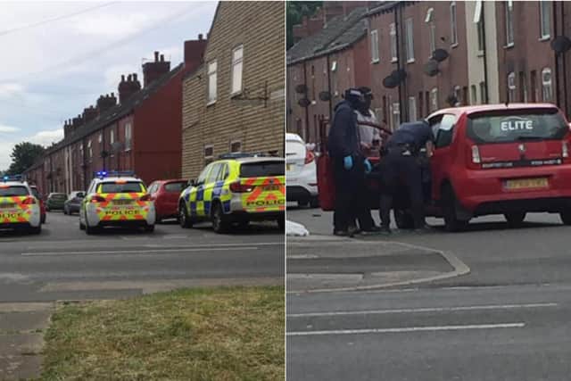 Two men were arrested on Cannon Street as part of the police operation.