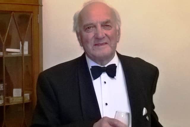 Retired pharmacist and popular Rotarian, Bruce Hammond.