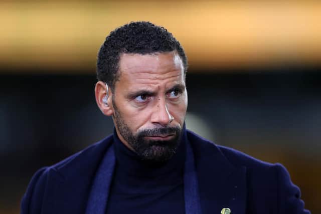 'IT JUST WENT OFF': For Rio Ferdinand in July 2002 following his move from Leeds United to Manchester United. Photo by Catherine Ivill/Getty Images.