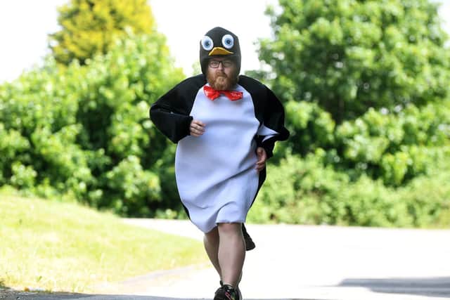 Dom Hodgson, 33, of Crossgates, Leeds, who has raised over 40,000 for Martin House Children's Hospice over the past five years. Picture: Jonathan Gawthorpe