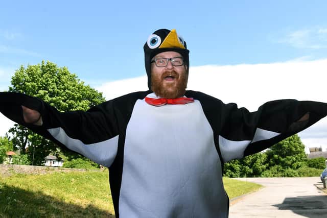 Dom Hodgson, 33, of Crossgates, who has raised over 40,000 for Martin House Children's Hospice over the past five years. Picture: Jonathan Gawthorpe
