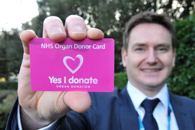 Anthony Clarkson, Director of Organ and Tissue Donation and Transplantation
