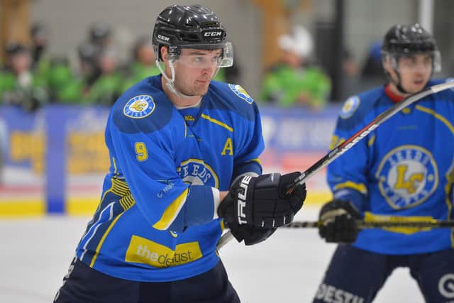 HELPING HAND: The presence of former Solways Sharks' team-mates, including Joe Coulter, above, helped Lewis Houston's moved to Leeds Chiefs back in December. Picture: Dean Woolley.
