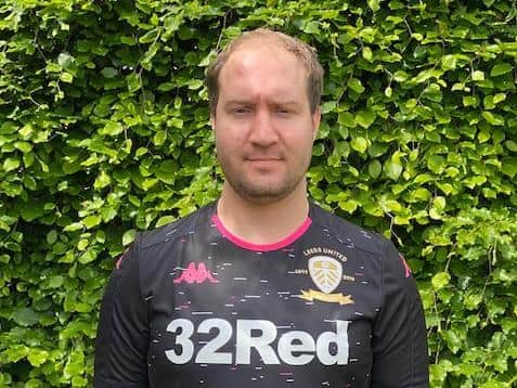 GETTING THROUGH - Dan Skelton has been in quarantine due to his medical condition but Leeds United dreams are helping him through.