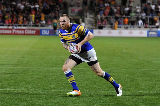 Foster's injury was similar to he one which has kept Leeds' Dom Crosby, pictured, on the sildeines since 2018. Picture by Steve Riding.