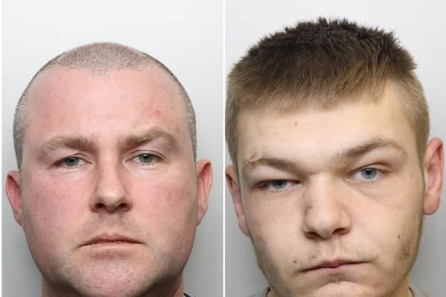 Derrick Woods (left) and Jack Stretton.