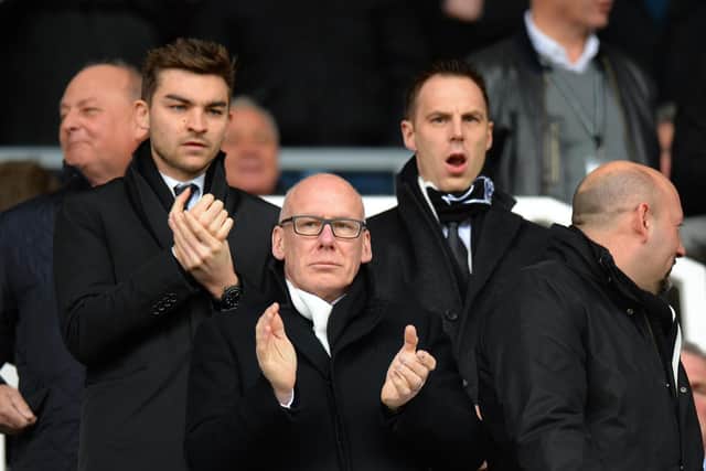 SUPPORT: For Leeds United's promotion cause from Derby County chairman Mel Morris. Photo by Tony Marshall/Getty Images.