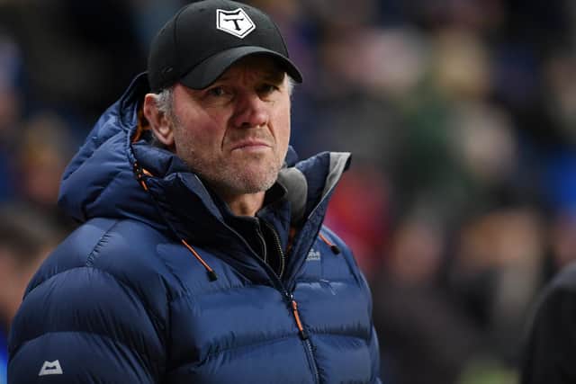 Brian McDermott watches as his Toronto Wolfpack side slump to a 66-12 defeat at Leeds Rhinos in March. Picture by Jonathan Gawthorpe.