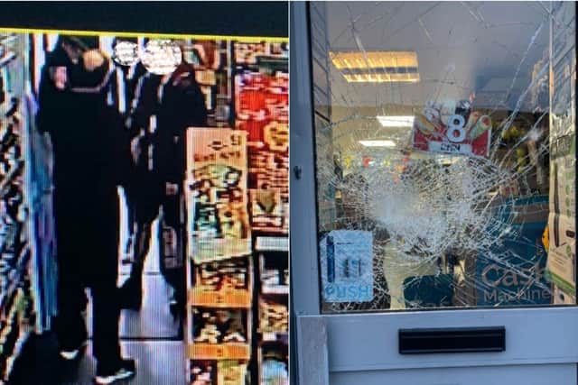 The Stanningley shopkeeper was injured in the attack