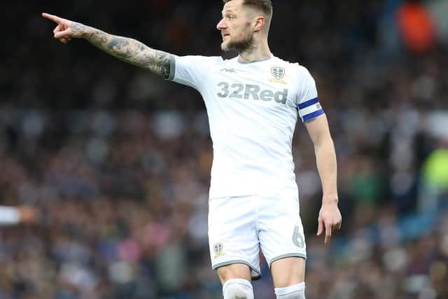 BACK TO IT: Leeds United captain Liam Cooper. Photo by Nigel Roddis/Getty Images.
