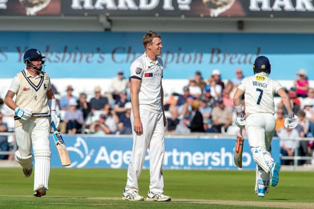 Steve Patterson is one of 13 Yorkshire players out of contract at the end of this season. Picture Bruce Rollinson