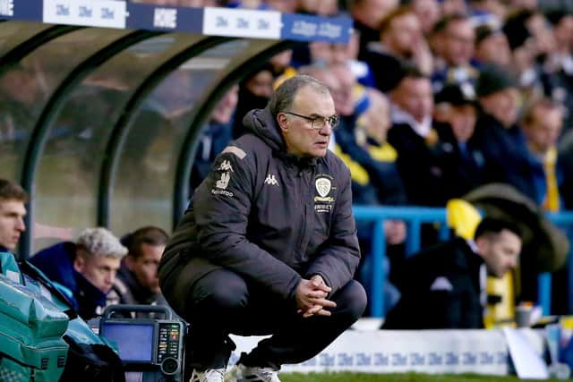 MORALS: Leeds United and head coach Marcelo Bielsa, above, go hand in hand in sticking to their beliefs. Photo by Nigel Roddis/Getty Images.