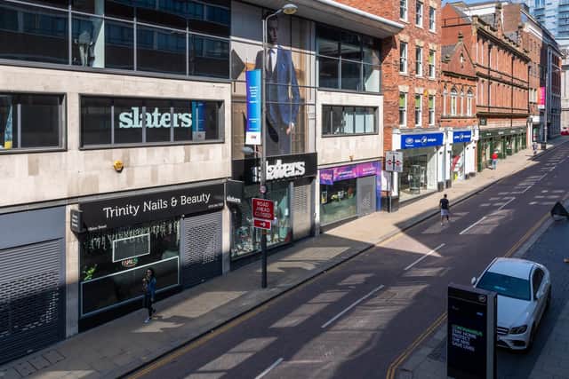 Shops in Leeds city centre have been closed since the lockdown on March 23 but many will be allowed to reopen on June 1.