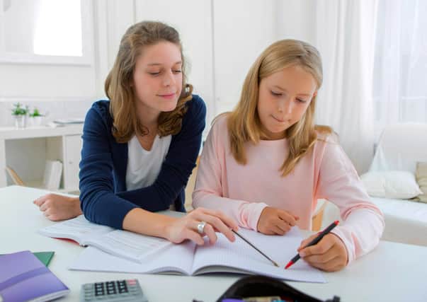 Home schooling. Photo by Shutterstock.