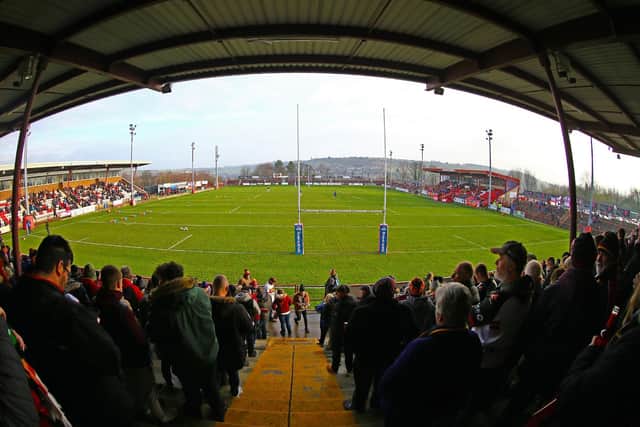 Batley Bulldogs' Fox's Biscuit Stadium. Picture by Ash Allen/SWpix.com