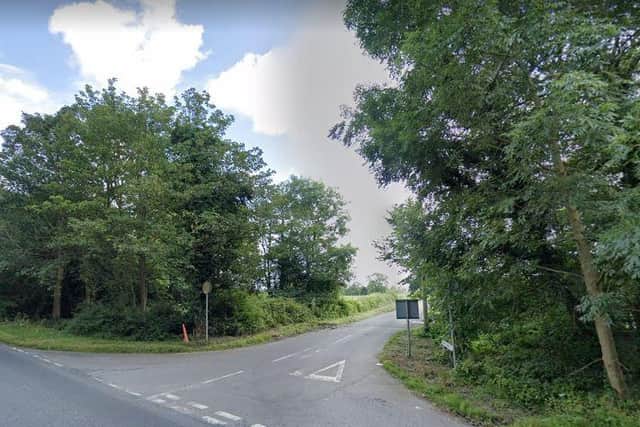 The scene of the crash on Harewood Avenue, at the junction with Moor Lane (Photo: Google)