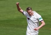 Steven Patterson of Yorkshire celebrates after taking the wicket of Ben Foakes of Surrey during the Specsavers County Championship Division One match between Surrey and Yorkshire at The Kia Oval on May 11, 2018 in London. (Picture: Naomi Baker/Getty Images)